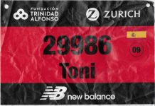 El dorsal de la Marató de València 2024